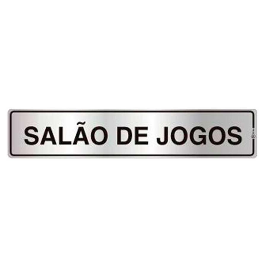 Placas Salão de Jogos