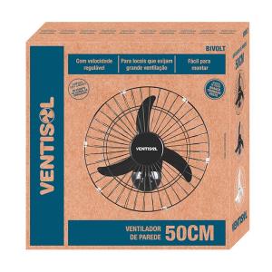 Ventilador De Parede 50cm Branco Bivolt